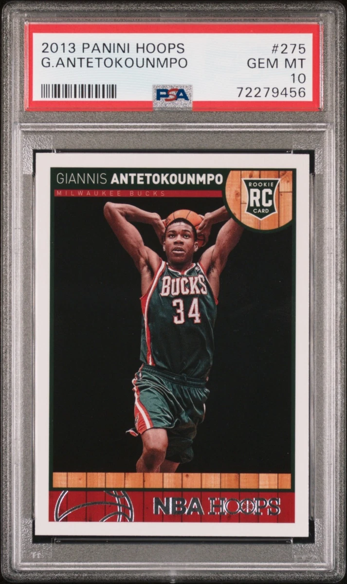 Giannis Antetokounmpo 10 Graded Basketball Rookie Sports
