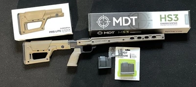 Rifle de perno MDT HS3 Browning X SA chasis mejorado stock FDE Foto 1 de 2