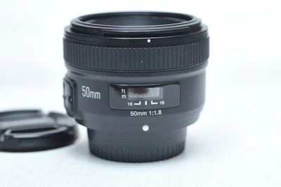 Lente AF YangNuo YN50mm F1.8N para Nikon F Foto 1 de 3