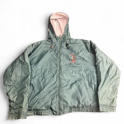 90-е винтажная зеленая куртка Disney Tigger размер большой - Изображение 1 из 4