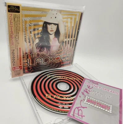 BRITNEY SPEARS Blackout Japan CD BVCP 21572 w/Sticker 4bonustracks 16tracks 2007 Foto 1 de 4