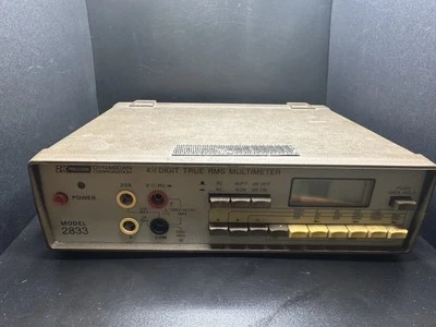 Multímetro BK Precision Dynascan 2833 4 1/2 True RMS - Sin adaptador Foto 1 de 4