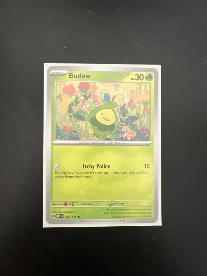 Budew - Prismatic Evolutions - 004/131 - Pokemon TCG - Common - Bild 1 von 1