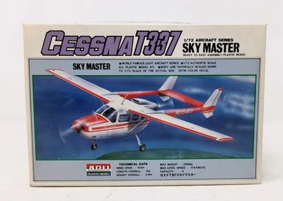 ARII A704-300 Cessna T337/Skymaster 1/72 Vintage Airplane Model Kit RARE UNBUILT - Image 1 of 4
