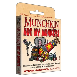 Not My Monkeys 56 Card Booster Munchkin Juego Steve Jackson 4280 Expansión - Imagen 1 de 4