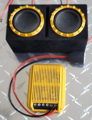 Sac City Beats RC Scale Bluetooth Speaker Ported Subwoofer For RC Rock Crawler - Image 1 of 4