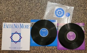 Faith No More - We Care A Lot 2016 Deluxe Band Edition 2xLP Vinyl + CD OOP NM/NM - Picture 1 of 13