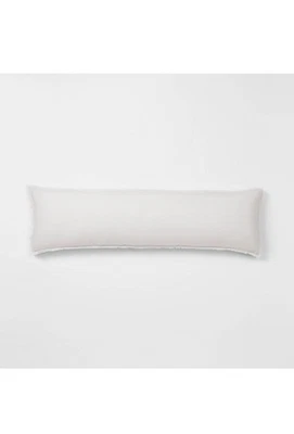 Casaluna Heavyweight Linen Blend Lumbar Throw Pillow - 4 Available  - Image 1 of 4