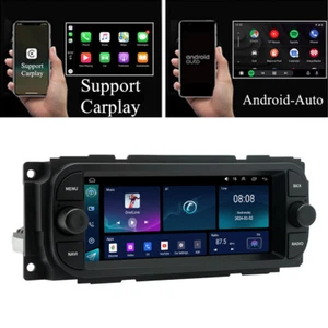 6.8'' Stereo Radio For Dodge Caravan Intrepid Dakota Stratus Chrysler PT Cruiser - Picture 1 of 24