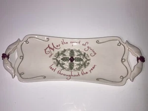 Holiday tradition Cheese Tray May The Spirit Of Giving Last Throughout The Year - Picture 1 of 10