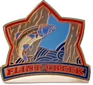 Pin de solapa Flint Creek Mississippi - Imagen 1 de 2