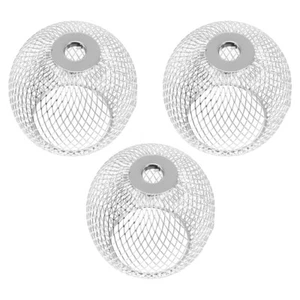 3pcs Lampshade Decors Replacement Globe Ceiling Light Metal Pendant Light Shade - Picture 1 of 12