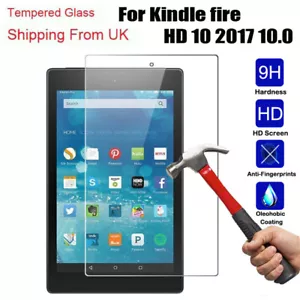 Premium Tempered Glass Screen Protector For IPAD Amazon  Huawei Lenovo Samsung - Picture 1 of 33