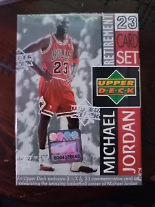 1999 Upper Deck Michael Jordan Basketball NBA Sealed Retirement Card Set - Picture 1 of 6
