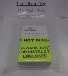 New in Box DRAPER 121225 LVC-S Wall Switch for LVC-IV - Picture 1 of 5