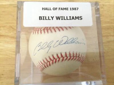 Chicago Cubs 1969 Billy Williams autografiado MLB béisbol con certificado de autenticidad Foto 1 de 3