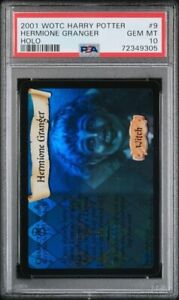 2001 WOTC Harry Potter TCG Hermione Granger #6 Holo Pop 3 PSA 10 Gem Mint