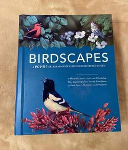 Birdscapes Pop Up Book Celebration of Bird Songs in Stereo M. Chu & Cornell Labs - Picture 1 of 9