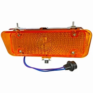 1971~1972 Chevy Pickup Truck Parking Turn Light Assembly w/Amber Lens LH Side - Picture 1 of 7