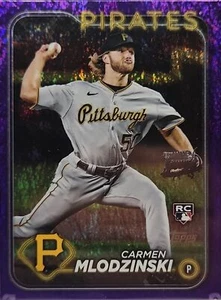 2024 Topps Base Set Series 1#31 Carmen Mlodzinski Purple HoloFoil 094/799 - Picture 1 of 3