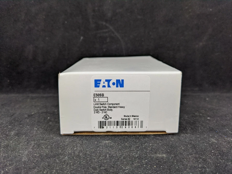 Eaton E50SB Limit Switch Body Double Pole 2NO-2NC