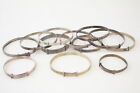 Sterling Silver Bangles Christening Expanding Assorted Sizes x 12 (65g)