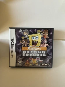 Nicktoons: Attack of the Toybots (Nintendo DS, 2007) SOLO CARRITO Y ESTUCHE - Imagen 1 de 7