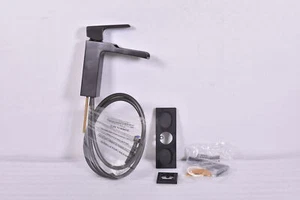Delta Ara Rubinetto Bagno Monoforo Monocomando Canale Beccuccio Nero Opaco - Foto 1 di 5