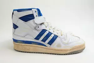 ADIDAS Forum 84 Hi AEC Sneakers GZ6467 - Blue Cloud Off White -US 10 NWOB - Picture 1 of 8