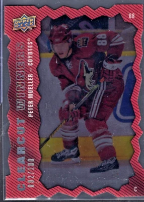 2008-09 Upper Deck Clear Cut Winners #CC28 Peter Mueller 092/100 - Image 1 of 2
