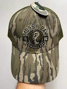 NEW Original Mossy Oak VTG Bottomland Mesh Snapback Turkey Hat Camo Cap - Picture 1 of 7