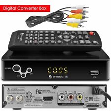 Digital Converter Box w/ Recording, Playback, & Parental Control Ematic AT103C