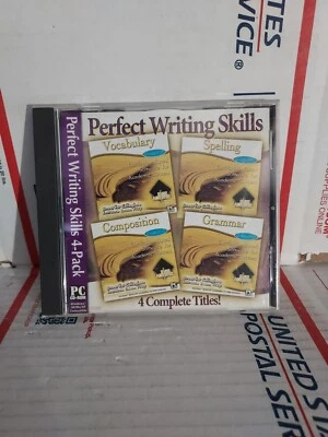 Perfect Writing Skills: 4 Complete Titles High Achiever Series, PC CD-ROM, #62a - Image 1 of 2