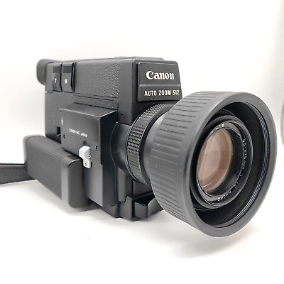 ALL WORKS [ MINT ] Canon Auto Zoom 512XL Electronic Super 8 Film Camera JAPAN • 307.67€