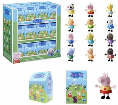 Peppa Pig Friends Freunde Figuren im Papphaus - NEU