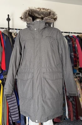Eddie Bauer Jacket Goose Down Superior Parka Weather Edge - Men's Size XL - Image 1 of 4