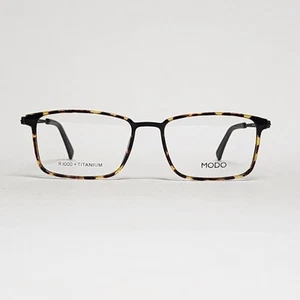 Gafas cuadradas de titanio ultraligeras MODO 7021 para hombre en tortuga/marrón | 53 mm - Imagen 1 de 12