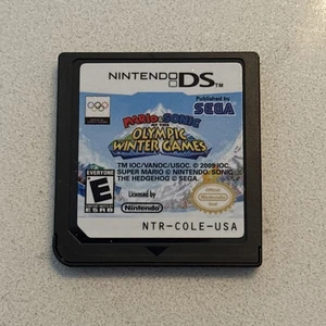 Mario & Sonic bei den Olympischen Winterspielen Nintendo DS Spiel nur Cartridge - Bild 1 von 5
