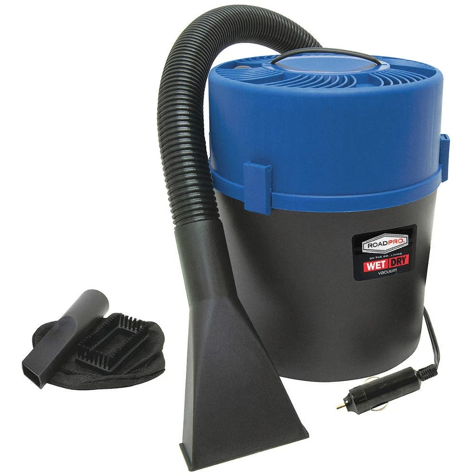 ROADPRO RPSC-807 Car Vacuum,Wet/Dry,1 gal. Cap. 33NU77 - Image 1 of 1