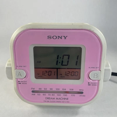 Sony Dream Machine Idf-c180 rosa - Imagem 1 de 4