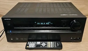 Onkyo HT-RC460 - 7.2 Ch HDMI Network Home Theater Receiver Stereo +Remote Bundle - Picture 1 of 4