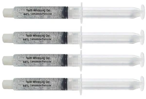 Wholesale Teeth Whitening Refill Gel Kit (4) 10cc Syringes 44% Carbamide Pero... - Picture 1 of 8