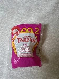 Juguete Happy Meal Disney Tarzán McDonalds 1999 de colección - Terk #2 cuerda sin abrir - Imagen 1 de 4