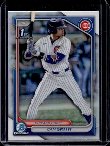 2024 Bowman Draft Cam Smith Chrome Refractor 1st #BDC-67 Cubs - Picture 1 of 2
