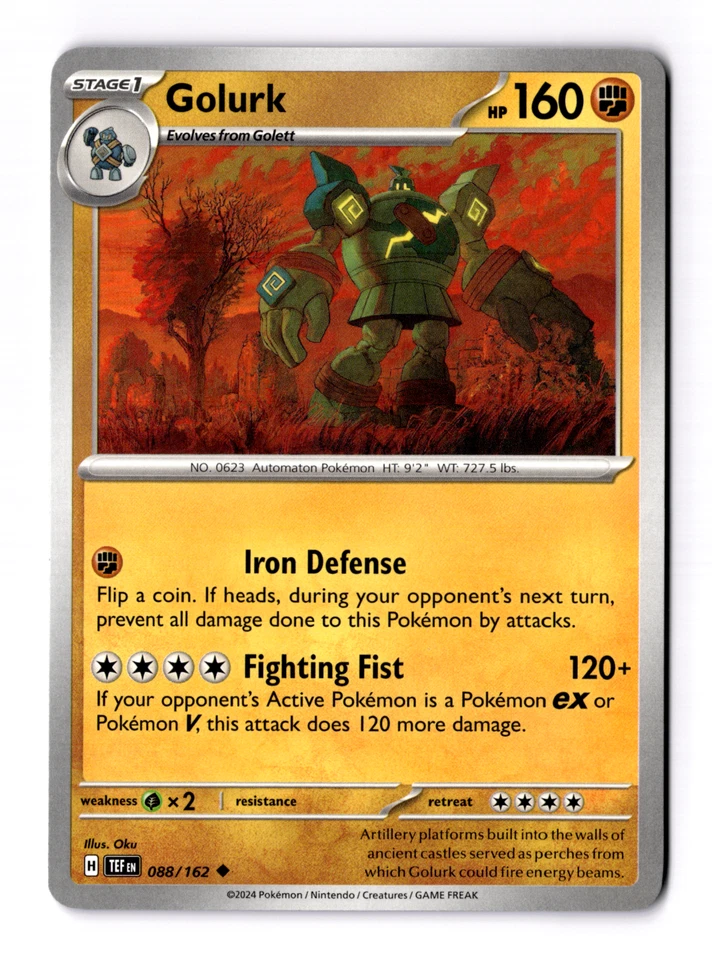 Golurk 088/162 SV05: Temporal Forces Regular - Image 1 of 3