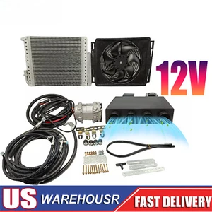 12V Universal Electric Underdash Air Conditioner Auto A/C Car Kit For Van Truck - Picture 1 of 19