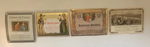 Lot 1: 4 x Gebruder Illert Vintage German Wine Sample Labels 1920s-1940s RM - Picture 1 of 4