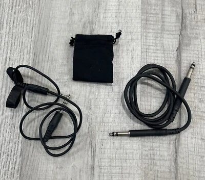 ADC BK3 patch cord 3 feet  Black Plus Bonus Cord AV Music - Image 1 of 4