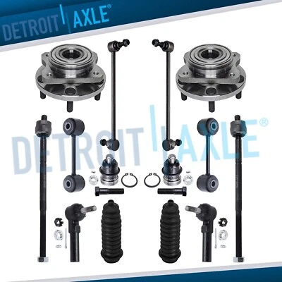 Front Wheel Bearing & Hub Tierods Sway Bars for Town Country Dodge Grand Caravan - Image 1 of 4