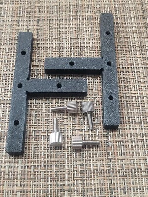WILLOWCREEKGRAPHICS XTool F1 (Original) Laser "T" Brackets Mount Fence Pair With 10mm Fasteners
